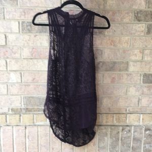 Lace  blouse tunic style
